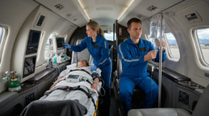 How Do I Arrange Long-Distance Medical Transport From California to Wyoming?